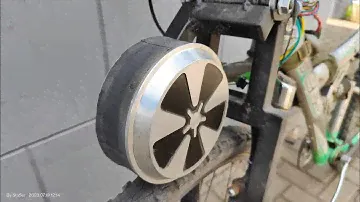 Увеличене скорости в два раза. Часть 1. Моторколесо от гироскутера 350w по схеме "треугольник"