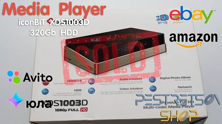 Lot 130 - Media Player iconBIT XDS1003D 320Gb HDD