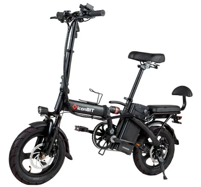 Электровелосипед iconBIT E-Bike K212 2021 черный, E-Bike K212